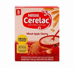 CERELAC WHEAT APPLE CHEERI  (STAGE 8TO 24 MONTHS)
